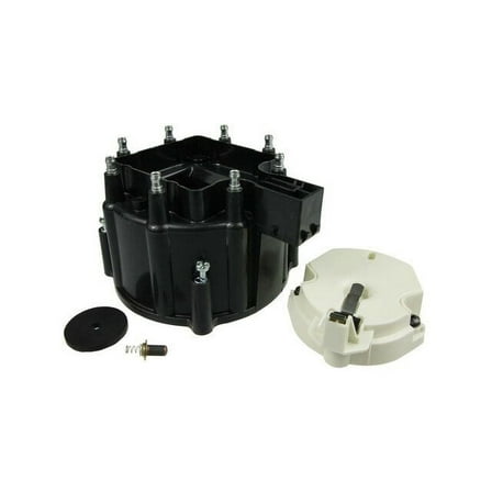 Distributor Cap and Rotor Kit - Compatible with 1975 - 1986 Chevy K5 Blazer 1976 1977 1978 1979 1980 1981 1982 1983 1984 1985