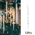 thumbnail image 3 of Colgantes para colgar árboles,2023 Adornos de carámbanos navideños Regalo de Navidad,Adornos colgantes para árboles de Navidad Vacaciones,Decoraciones para árboles de Navidad Año nuevo, 3 of 5