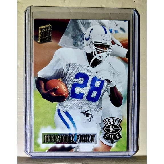 Marshall Faulk 1994 Topps Stadium Club Draft Pick Football #327 NFL Card Colts