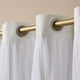 thumbnail image 3 of Cortinas TOWN & COUNTRY LUXE Talia de doble capa, 52 x 120 cm, paquete de 2, 3 of 5