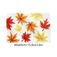 thumbnail image 3 of Zynviq Thanksgiving Area Rugs 15.7" X 23.6" Maple Leaf Throw Rug Polyester Washable Multicolor Rectangular Small Rug for Coffee Table, 3 of 6