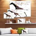thumbnail image 4 of Design Art - Cheerful Giraffe Running, 4 of 4