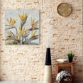 thumbnail image 2 of Fine Art Canvas Bird of Paradise Yellow Flowers by Studio Arts Canvas Art Print, 2 of 4