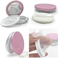 thumbnail image 3 of HLLMX 1 PCS 3 g/ 0.11 Oz Empty Refillable Makeup Powder Container Loose Powder Container Empty Reusable Powder box BB Cream Box Powder Box with Air Cosmetic Jars Travel Containers, 3 of 5