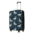 thumbnail image 2 of Fotbe Glowing Butterfly Luggage Cover Protector,Suitcase Protector,Scratch and Dirt Resistant,Fits 18-32 Inch Luggage-X-Large, 2 of 9