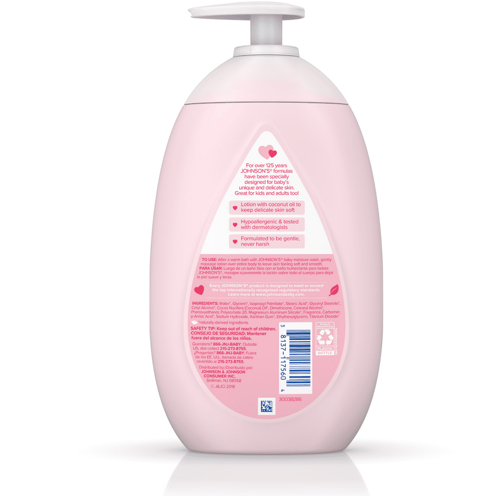 johnson's baby lotion new formula
