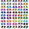 thumbnail image 3 of 50 Uds. Ojos de cristal para muñecas para coser DIY, accesorios para manualidades, ojo de gato, dragón, ojo de dinosaurio, cabujón redondo, 3 of 5