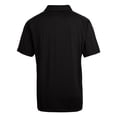 thumbnail image 3 of Men's Cutter & Buck Black Rocket City Trash Pandas Big & Tall Prospect Textured Stretch Polo, 3 of 3