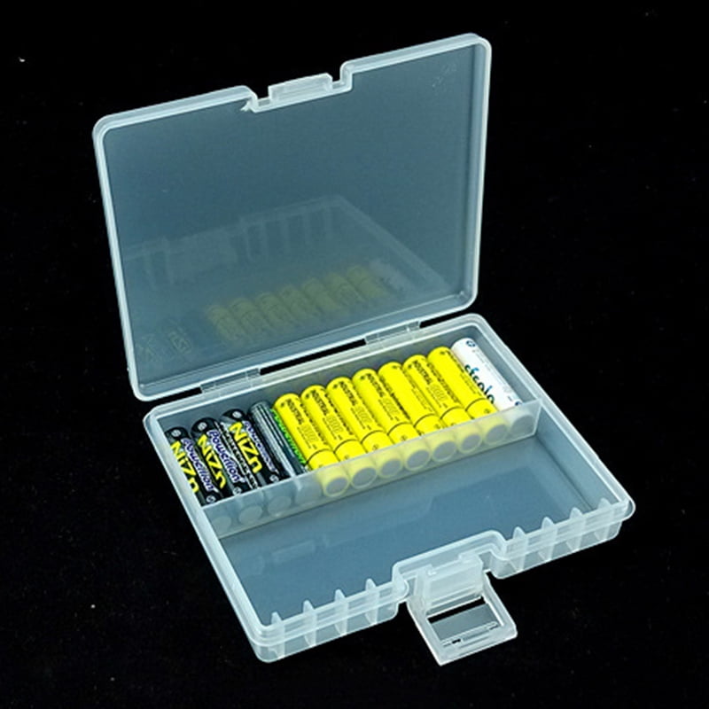 5Pcs Battery Storage Case Holder Hard Plastic Householder for AA AAA