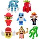 thumbnail image 1 of Robar un juguete de peluche Brainrot, lindo animal de peluche suave, regalo coleccionable para fanáticos de los juegos (color K),8pcs a, 1 of 9