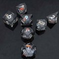 thumbnail image 4 of Calcomanía de Resina con Movediza para DND Dice Coc Running Group Dice Dnd Cthulhu Polyhedron Running Group Juego de Mesa DND Dice e, 4 of 5