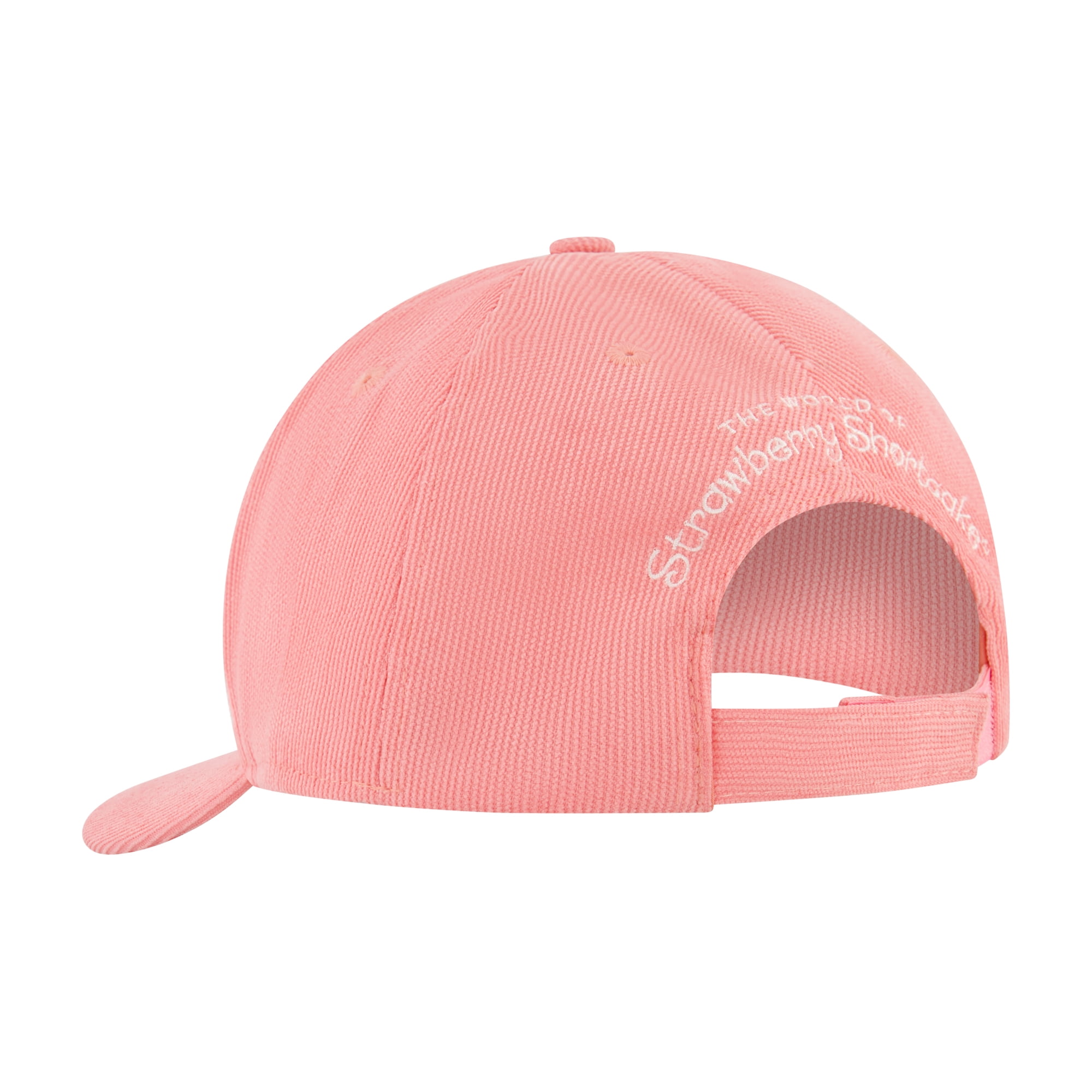 Strawberry Shortcake Girls Cotton Twill Baseball Hat, Pink