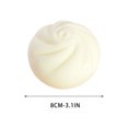 thumbnail image 3 of White Dumpling Squishy ,Dumplings Stress Balls Dumpling Squishy Mystery Box,Decompression Slow Rising Glitter Squishy Dumpling Toy,Anxiety Relief Fidget ,Easter Basket Stuffers Party Favors, 3 of 8