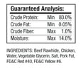thumbnail image 6 of Good ’n’ Fun Triple Flavor Chew, 8 Inch Bone, Rawhide for All Dogs, 1 Count, 6 of 6
