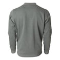thumbnail image 2 of Banded Hometown Henley Sweatshirt - Slate, 2 of 2