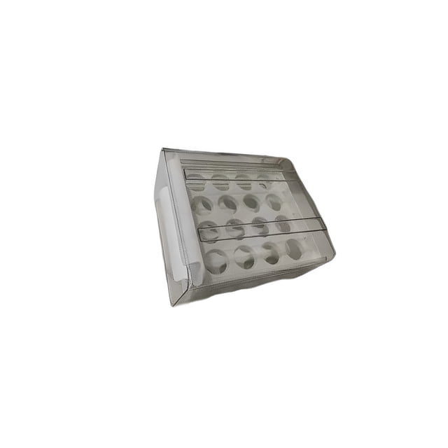 Wosthever Soporte para huevos de 32 rejillas, contenedor de almacenamiento de huevos de doble capa, cajón para huevos de gran capacidad, fácil de usar Almacenamiento y organización del hogar Wosthever HA018121-00