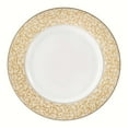 thumbnail image 4 of Mikasa Dinnerware 42 Piece Set Parchment Gold, Service for 8 people + 2 serving pieces Fine Porcelain, 4 of 5