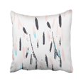 thumbnail image 1 of BOSDECO Oil Trendy Abstract Brush Stroke Painting Pattern Contemporary Creative Design Unusual Pillowcase 20x20 inch, 1 of 1