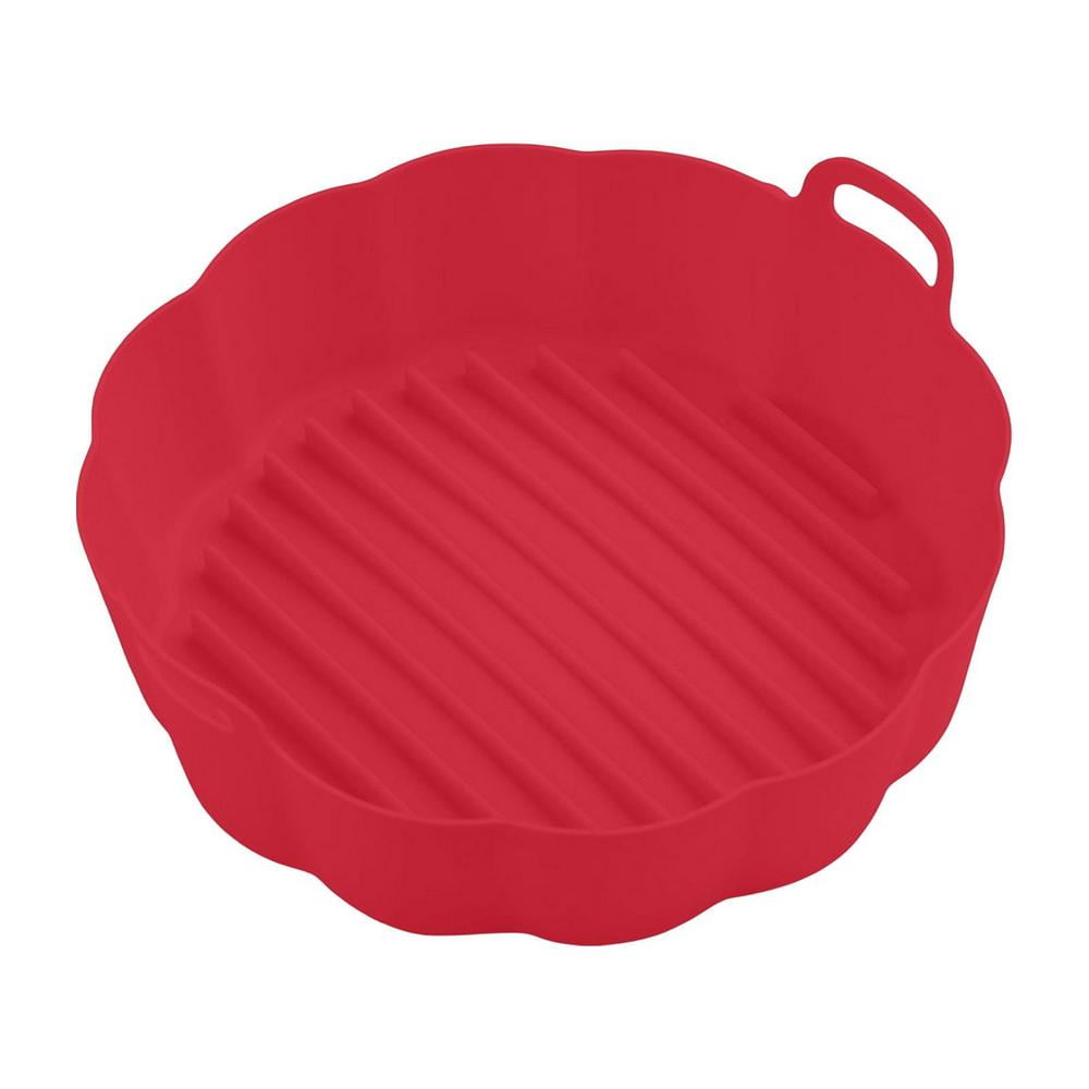 Tohuu Silicone Silicone Basket with Handle Round Baking Tray Cooking Oven Accessories Reusable