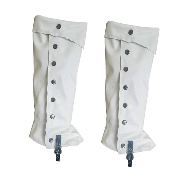 Medieval Style Pirate Boot Tops Shoes Cover, Classic Gothic Punk, Pirate Boot Covers Boot Top Covers for Festival Dress up White Large