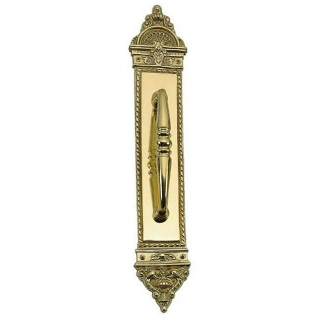 Brass Accents Inc A04-P8601-613VB Lenfant Tire Poignée-Plaque - Bronze Vénitien
