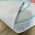 thumbnail image 5 of Ambesonne Birthday Place Mats Set of 4, Colorful Ballons, Standard Size, White and Pale Blue, 5 of 6