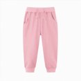 thumbnail image 5 of Gibobby Boys Pants Toddler Boys Pants Lightweight Trousers 12 Months 2T 3T 4T 5T Kids Winter Casual Solid Sweatpants With Drawstring Toddler Pull On Pants(5-6 Years,Red), 5 of 5