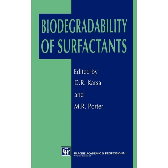 Biodegradability of Surfactants, (Hardcover)