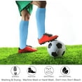 thumbnail image 3 of 2 Pairs Unisex Soccer Socks, Knee High Solid Baseball Football Sports Team Socks, 3 of 5