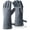 Gray (14-inch), variant on Welding Gloves - 932°F Heat Resistant Welding Gloves 16 inches Cowhide Leather - Long Sleeve and Insulated Lining BBQ Glove for Tig Welder/Mig/Grill/Barbecue/Stove Black-gray