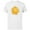 White, variant on Disney Wish Star Eye Wink - Short Sleeve Cotton T-Shirt for Adults - Customized-Navy