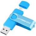 thumbnail image 1 of OTG Lecteur Flash USB Wansenda 2 en 1 Clé USB Micro Port & Clé USB 2.0 pour Appareils Android / Pc/tablette/mac, 1 of 5
