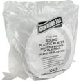 thumbnail image 5 of Genuine Joe, GJO10329CT, Reusable Plastic White Plates, 500 / Carton, White, 5 of 7