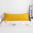 thumbnail image 4 of Lorviah Premium Cotton Body Pillowcase 20"x54", Ultra Soft & Breathable Body Pillow Cover with Envelope Closure, Ginger Yellov, 4 of 4