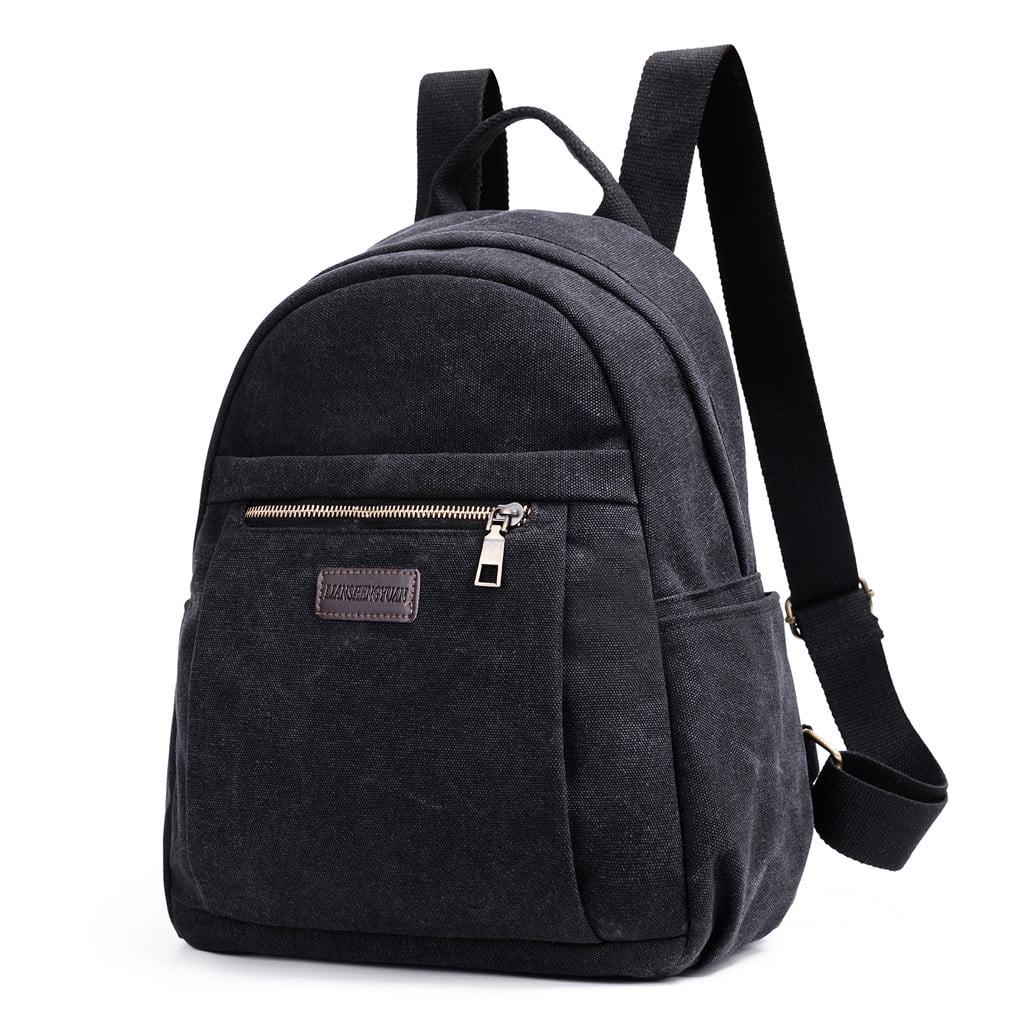 Men Women Cavans Vintage Casual Shoulder School Travel Laptop Bag Backpacks - 0 ...