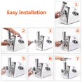 thumbnail image 2 of YeekTok Electric Meat Grinder Sausage Maker with Handle Crafted from Food Grade Materials for Grind meat, Mix Ingredients, Make Noodles, White, 2 of 9