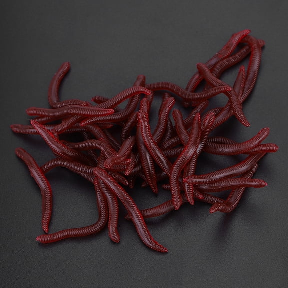 Brynna Sea Fishing BaitFishing Lure Soft Earthworm Sea Bait Bloodworm Lures for Fishing Artificial Baits