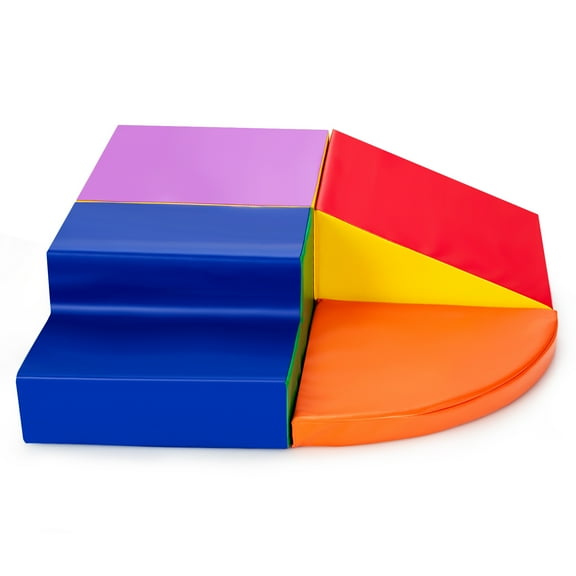 Infans 4-Piece Toddler Playtime Corner Climber SoftZone Indoor Active Play Set