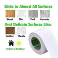 thumbnail image 5 of 4" x 164 Feet Double Side Tape White Strong Double Side Adhesive Sticky Tape for Gift Wrapping DIY Arts Office and Home Supplies, 5 of 6