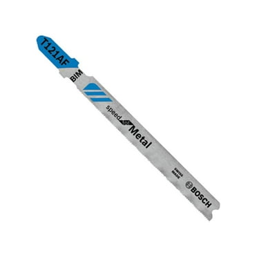 Bosch T121AF3 Jig Saw Blade, Bi-Metal 5 Pack