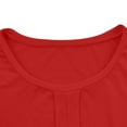thumbnail image 4 of Women's Sleeveless Chiffon Crew Neck Blouses Dressy Casual Tank Tops 2026 Summer Tunics Office Work Shirts, 4 of 7