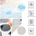 thumbnail image 7 of GZHJMY Gray Sheeps Bathroom Rug Rectangular Bath Mat Non Slip Bath Rugs Absorbent Shaggy Bathmats for Sink Shower 16" x 24", 7 of 7