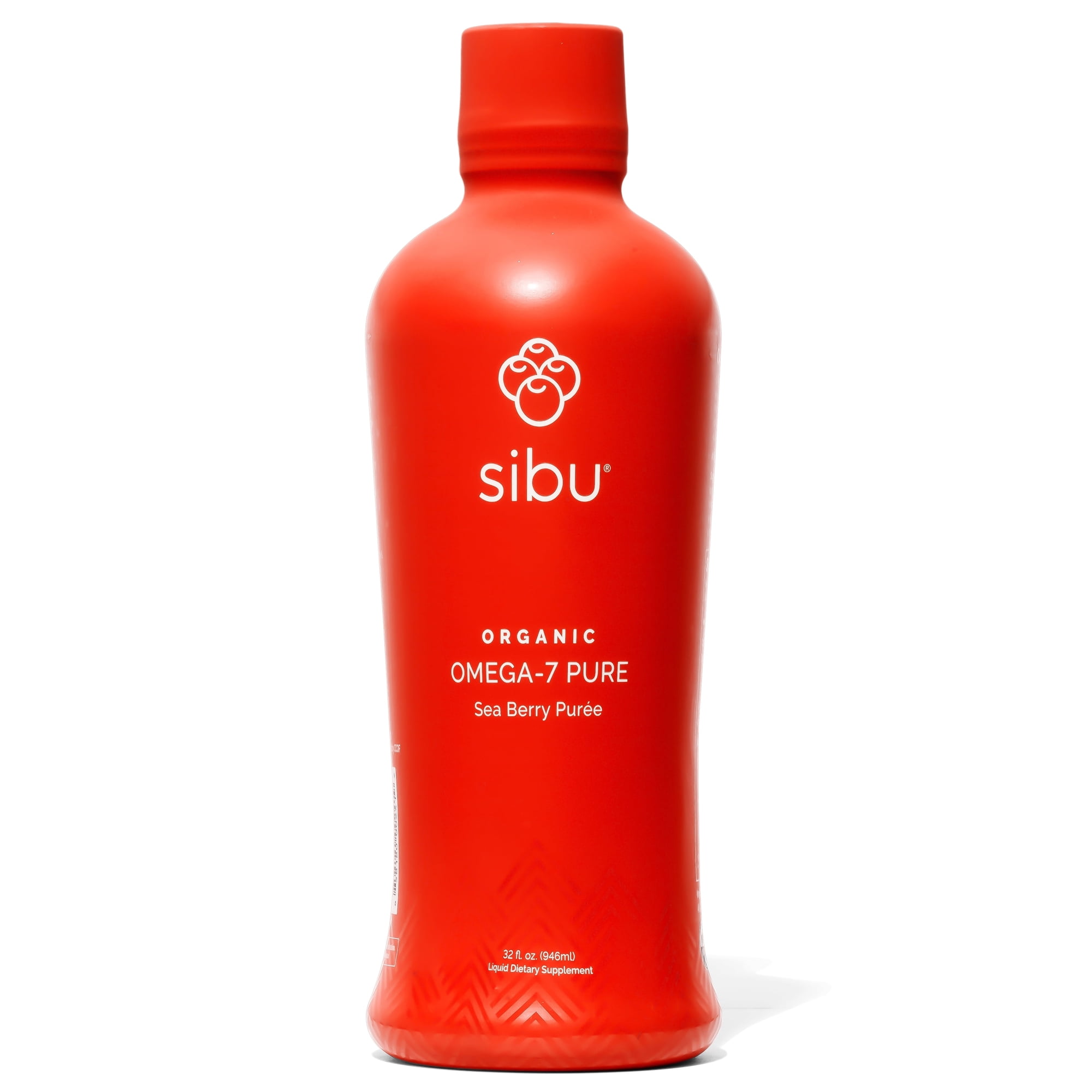 SIBU Omega 7 PURE Liquid Supplement - Organic Sea Buckthorn Berry