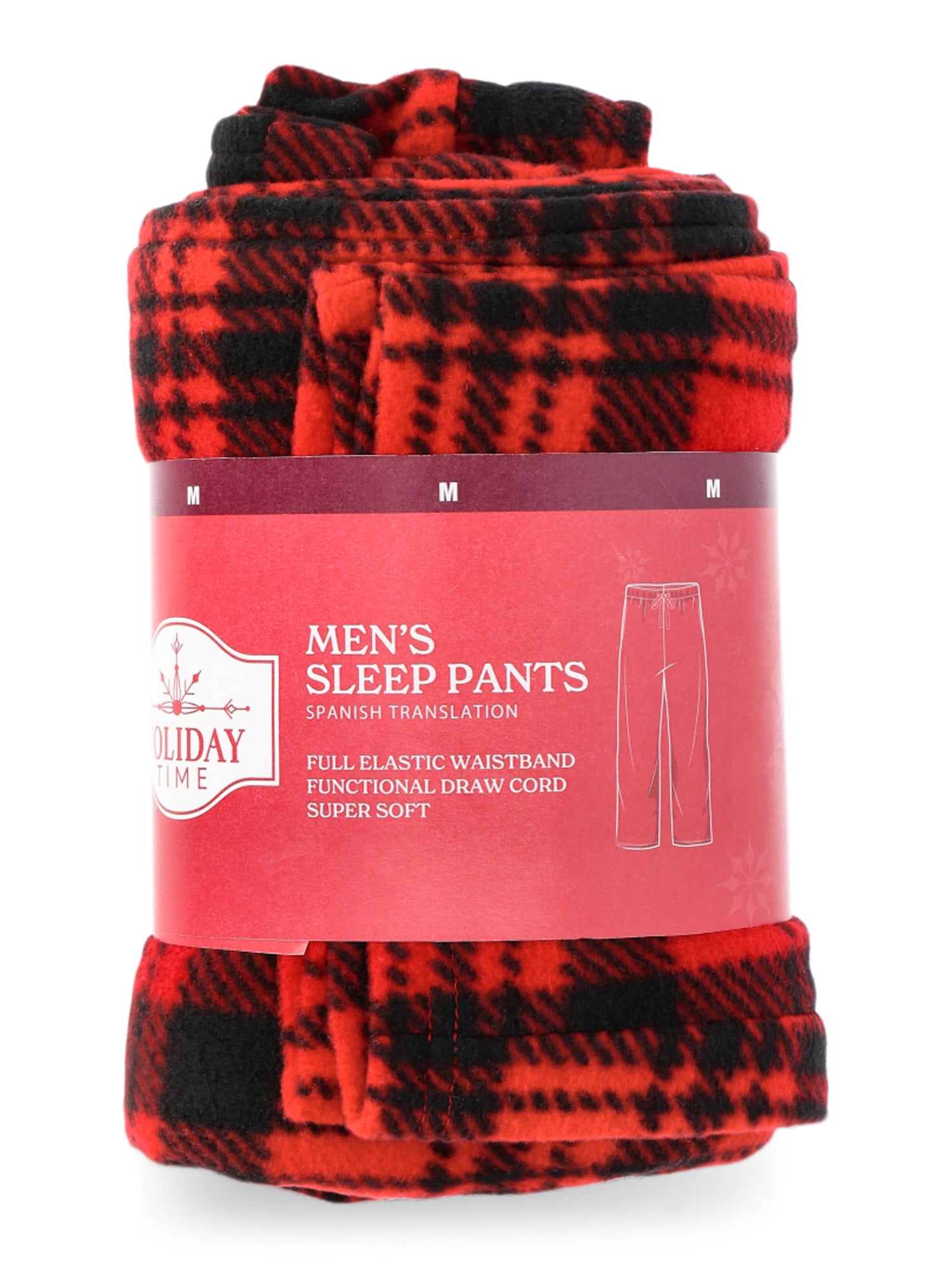 Holiday Time Men's Christmas Sleep Pants, Sizes S-2XL