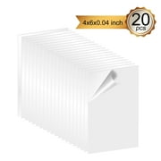 YouLoveIt Clear Acrylic Sheet, Plexiglass Sheets Clear Plexiglass Acrylic Sheet 2/5/10/20pcs Clear Acrylic Sheet for Signs, DIY Display Projects Thickness 1.0mm