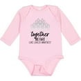 thumbnail image 3 of Inktastic Together, We Fight Lung Cancer Awareness Boys or Girls Long Sleeve Baby Bodysuit, 3 of 5