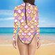 thumbnail image 1 of WILLBEST Traje de Baño Mujer control Abdomen Elegante Traje de Baño con Estampado de Escamas de Pescado para Mujer Combinación de Moda y Comodidad, 1 of 3