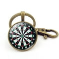 thumbnail image 4 of Naierhg Vintage Dart Board Pendant Keychain Key Ring Holder Hanging Bag Ornament, 4 of 8