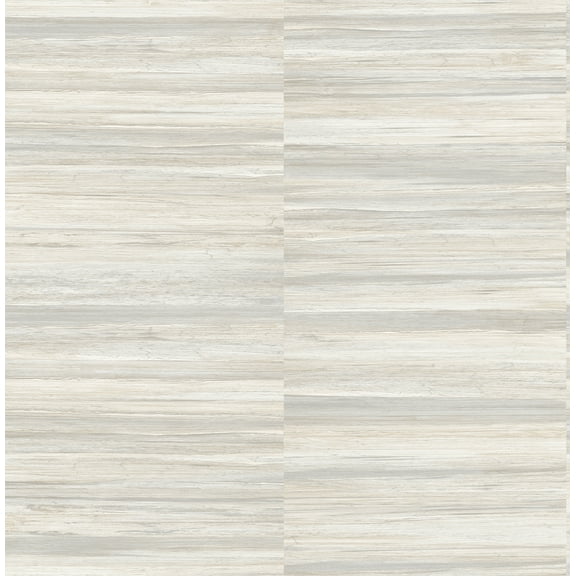 Advantage Rowan White Faux Grasscloth Wallpaper