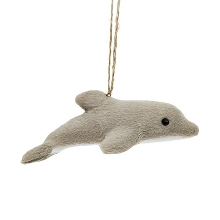 

Lomubue 1PC Dolphin Doll Pendant Faux Fur Cute Simulation Animal Doll Hanging Ornaments Plastic Animal Model Xmas Tree Hanging Decoration Party Favors